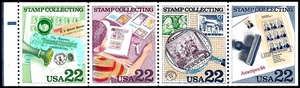 BRIEFMARKENSAMMLUNG USA #2198-2201 GEDENKEN PHILATELIE POSTFRISCH 44c SET 4 BRIEFMARKEN - Bild 1 von 4