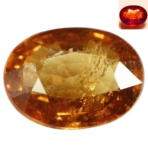 1.94 Ct Oval 8.5 x 6.3 MM Brown to Red Color Changing Garnet - Picture 1 of 5