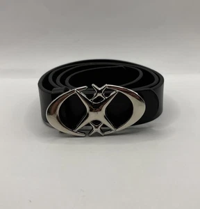 Y2K Herren Chrom Herzen Stil Sterne Ledergürtel, passt allen Größen Herren und Frauen - Bild 1 von 6