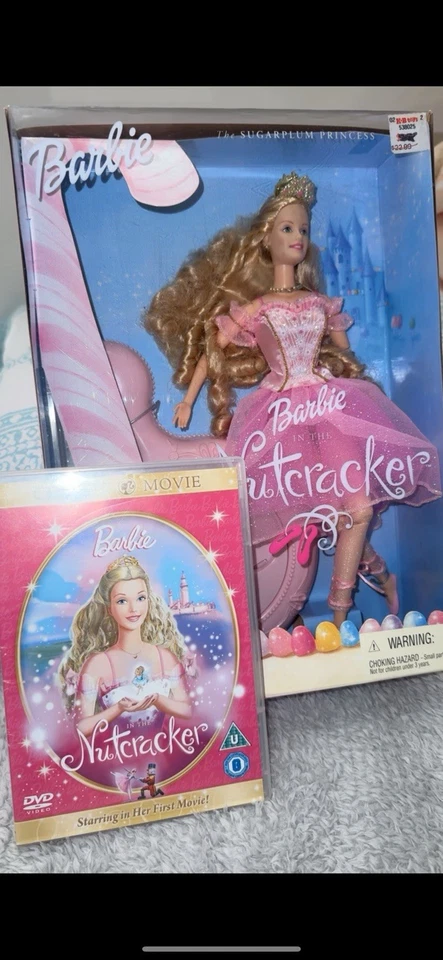 2001 Barbie in the Nutcracker Movie - Clara Barbie Doll Sugarplum Princess Doll - Image 1 of 1