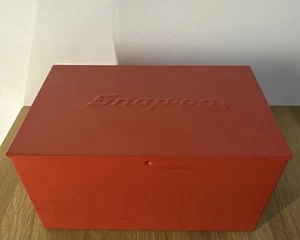 Snap-On Tools RED Vintage Metal Case Storage Box Container Tin KRA 111A - *RARE* - Picture 1 of 7