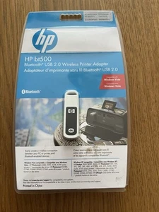 HP BT500 Bluetooth USB 2.0 Wireless Printer Adapter Genuine - Picture 1 of 4