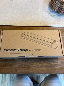 Fujitsu ScanSnap ix100 wireless mobile scanner - Picture 1 of 2