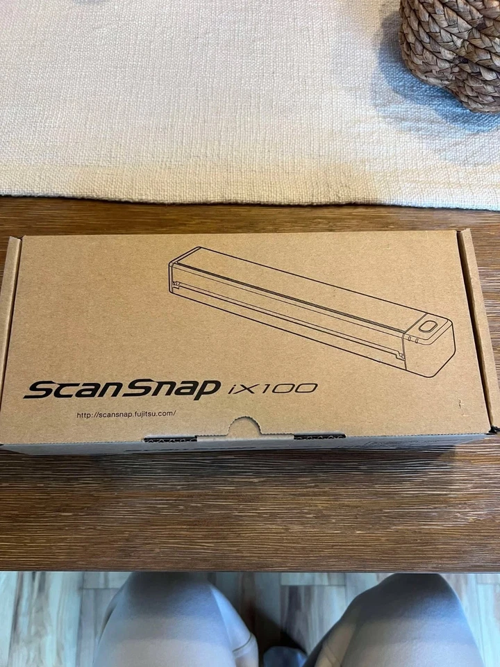 Fujitsu ScanSnap ix100 wireless mobile scanner - Image 1 of 2