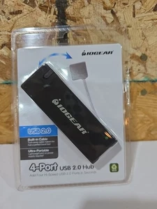 Iogear 4-Port USB 2.0 Hub, Data Transfer Rate of Up to 480 Mbps - Afbeelding 1 van 2