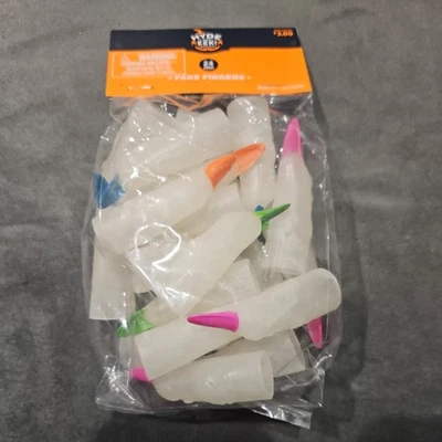 Hyde & Eek 24 Count Pack Fake Fingers Halloween New - Image 1 of 4