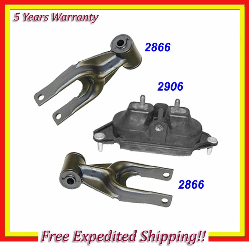 Juego de montaje de motor 3 piezas para Buick Lacrosse/Chevy Impala 3,4/3,6/3,8 L 00-09 Foto 1 de 4