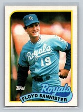 1989 Topps #638 Floyd Bannister Kansas City Royals Baseball Card