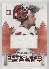 2007-08 ITG O Canada Game-Used Jersey Martin Brodeur #GUJ-78 HOF