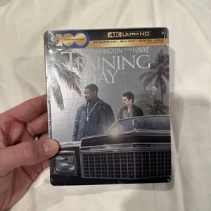 Training Day 4K SteelBook (4K UHD + Blu-ray + Dig) Best Buy New Ships In Box - Picture 1 of 3
