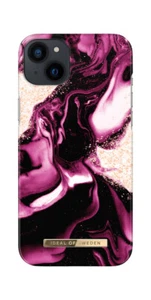 iDeal of Sweden iPhone 14 Plus / 15 Plus funda moda mármol dorado rubí - Imagen 1 de 3