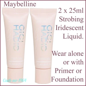 MAYBELLINE GIGI HADID Strobing Liquid Foundation Primer Shade Iridescent - Picture 1 of 12