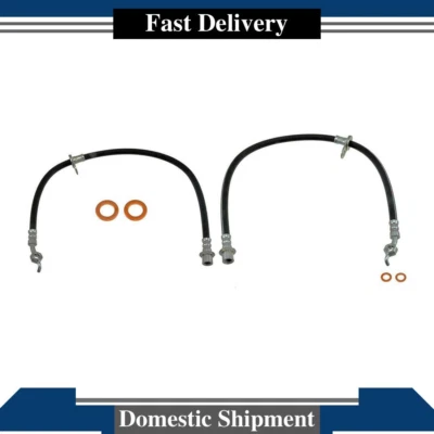 2X Dorman Front Brake Hose Brake Line For Toyota Tacoma 1999 1998 1997 1996 1995 - Image 1 of 4