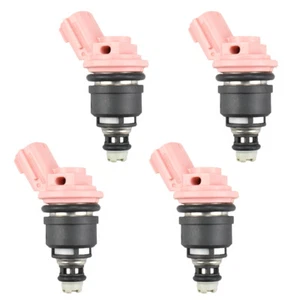 Set of 4 Fuel Injectors For 1991-1999 Nissan Sentra NX 200SX 1.6L 16600-57Y00 - Bild 1 von 7