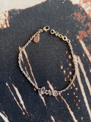 Pandora Bracciale In Argento Love Zirconia Cubica 590510CZ-16 16cm Bracelet - Immagine 1 di 4