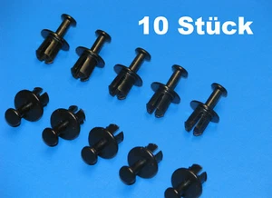 10 Spreizniet Klammer Clips für Lüfterzarge BMW 3er E30 E36 Z3 17111712963 - Bild 1 von 2
