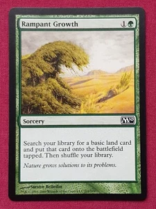 Magic The Gathering 2010 CORE SET M10 RAMPANT GROWTH green card MTG - Picture 1 of 2