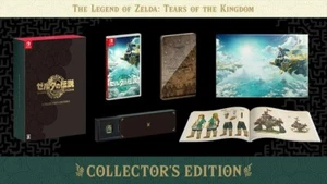 Nintendo Legend of Zelda Tears of the Kingdom Collector's Edition Damaged Box #2 - Picture 1 of 4