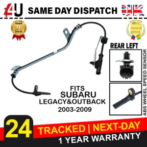 SENSOR DE VELOCIDAD ABS PARA SUBARU LEGACY & OUTBACK 2003-2009 TRASERO IZQUIERDO 27540-AG050 - Imagen 1 de 6