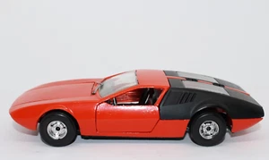 m2x807, RARO antico Polistil Politoys -S Mangusta 5000 Ghia De Tomaso arancione anni 70 - Foto 1 di 12