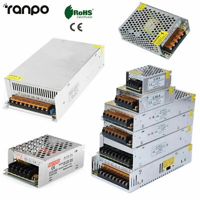 DC 5V 12V 24V 36V 48V Universa Regulate Light Switch Power Supply Driver Adapter - Image 1 of 4