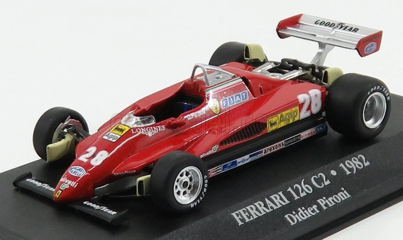 1/43 EDICOLA - FERRARI - F1  126 C2 N 28 SEASON 1982 D.PIRONI ABFEA014-7174014 - Immagine 1 di 1