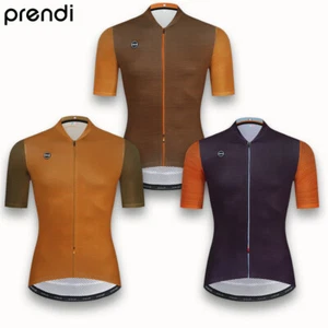 Ropa de bicicleta profesional profesional de manga corta PREI para hombre - Imagen 1 de 20