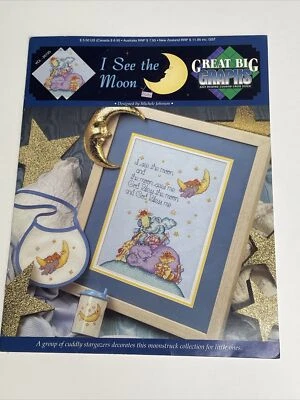 Great Big Graphs I See The Moon Cross Stitch Pattern - Image 1 of 4