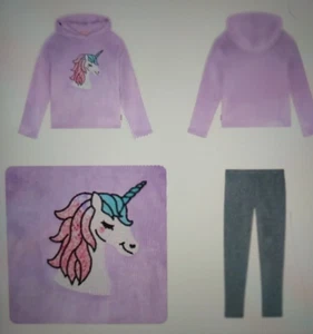 NWT ~ BCBG PLUSH HOODIE & LEGGINGS ~ UNICORN(M,L)/RAINBOW(S,M,L)/TYE DYE(S,M,L) - Picture 1 of 18
