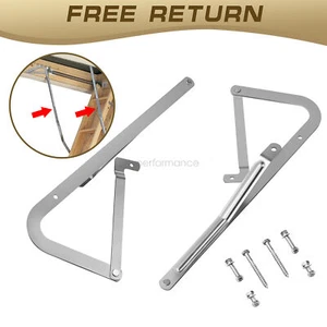 Pair Attic Ladder Spreader Hinge Arms For Werner 55-1 MFG 2006 And Older - Zdjęcie 1 z 9