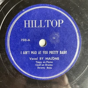 10" 78 RPM-Hill and Tippy/Kid Malone Trio-Tippy Blues/I Ain't Mad at You Pretty - Imagen 1 de 4