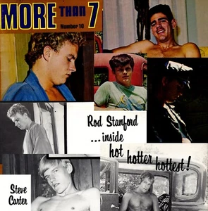 MORE THAN SEVEN INCHES #10 PLAYGIRL HONCHO MEN OVER THE HUGE LIMIT MALE GAY MODE - Picture 1 of 1