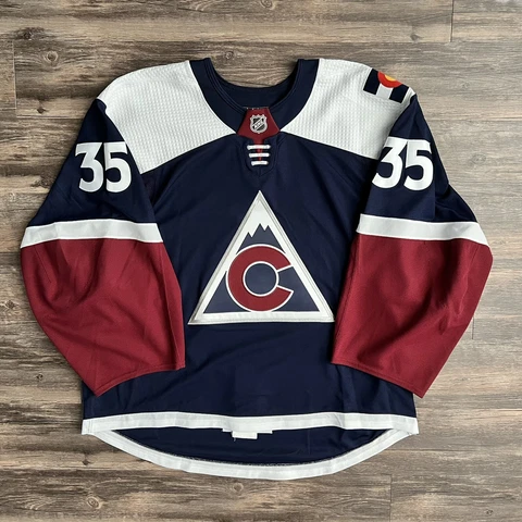 Colorado Avalanche adidas MiC Alternate Jersey - Darcy Kuemper - Size 58G Cover