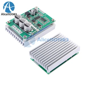DC12V-36V 500W Brushless Motor Speed Controller BLDC PWM Hall-less Motor Control - Picture 1 of 10