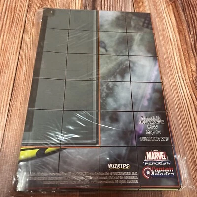 Heroclix Marvel Captain America S.H.I.E.L.D. Helicarrier Bow S-1 Outdoor Map New - Image 1 of 4