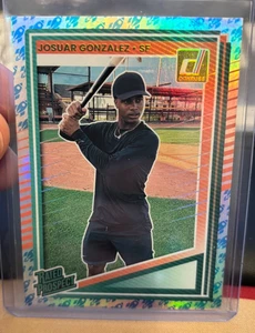 2025 Panini Donruss - Rated Prospects Josuar Gonzalez #178 Rockets (RC) - Picture 1 of 5