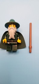Lego Dark Green Wizard Minifigure Castle Kingdoms 853373 Chess cas509