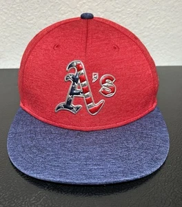 Oakland A's Athletics 2017 Fourth 4th of July New Era eng anliegende Mütze Kappe Größe 7 3/4 - Bild 1 von 13