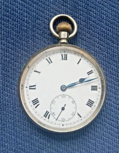 Vintage 20er Jahre unbekannte Herren Taschenuhr 7 Jewels - Bild 1 von 8