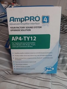 PAC AP4-TY12 / CAR AUDIO AMPLIFIER INTERFACE FOR TOYOTA & LEXUS VEHICLES 2012-UP - Picture 1 of 1