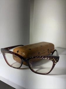 MCM MCM2720R Burgundy Womens Cat Eye Full Rim Eyeglasses - Picture 1 of 9