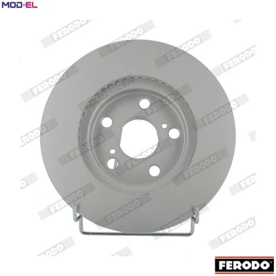 2x BRAKE DISC DDF1882C FOR TOYOTA 2ZR-FXE 1.8L 4cyl PRIUS - Image 1 of 4