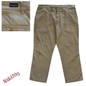 Patagonia Herren Gr. 40 Bio Baumwolle Canvas Hose Arbeit Utility Khaki Freizeit - Bild 1 von 9