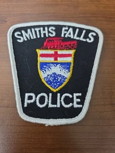 Smith Falls Police Dept Canadian Police Schulteraufnäher veraltet Vintage - Bild 1 von 2
