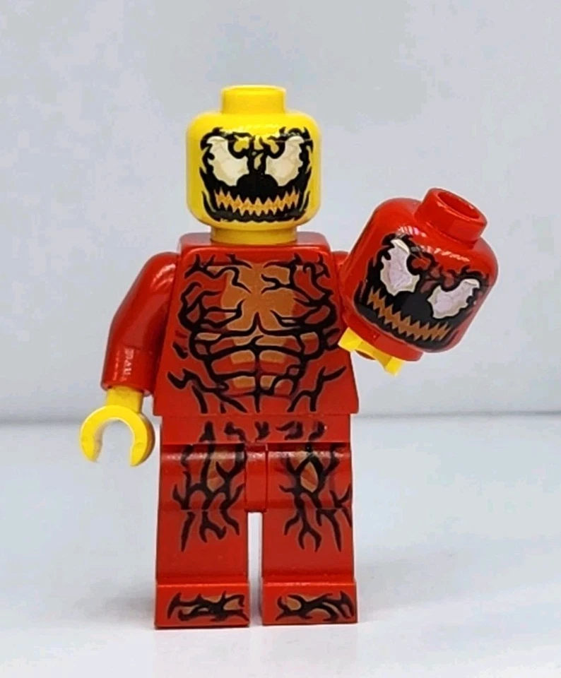 LEGO® Cabeza Carnicería Amarilla Error Impresión Error Veneno Impresión Prototipo Foto 1 de 2