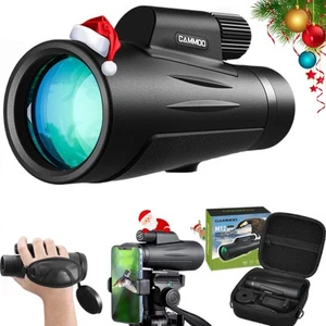 12x50 Monoculars for Adults High Powered, Low Light Larger Vision with BAK4 P... - Picture 1 of 8