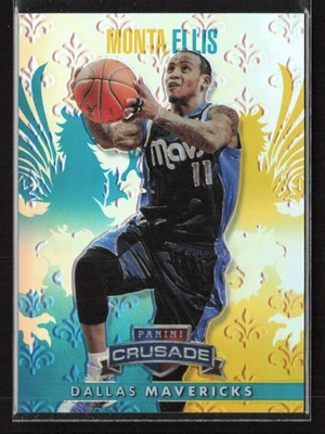 Monta Ellis 2013-14 Panini Crusade #100 Crusade Teal/249 Dallas Mavericks Foto 1 de 2