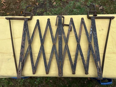 Vintage RUNNING BOARD EXTENDABLE LUGGAGE RACK Model T A Ford Buick Studabaker - Image 1 of 4