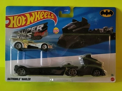 Camión para batimóvil Hot Wheels Super Rigs serie escala 1:64 diecast Foto 1 de 4