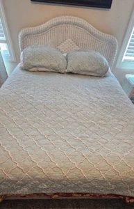Tommy Bahama Full Queen leichte Steppdecke Tagesdecke, 2 passende Kissenbezüge 96" x 84" - Bild 1 von 8